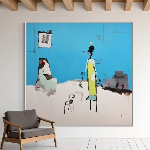 Buy Original Abstract Art Online Direct From PEZ Artist