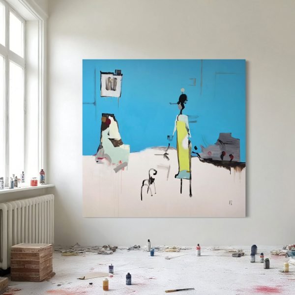 Buy Original Abstract Art Online Direct From PEZ Artist