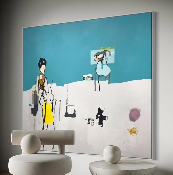 Buy Original Abstract Art Online Direct From PEZ Artist