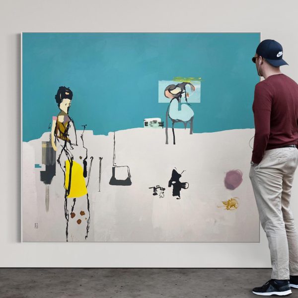 Buy Original Abstract Art Online Direct From PEZ Artist