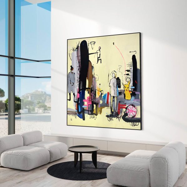 Buy Original Abstract Art Online Direct From PEZ Artist