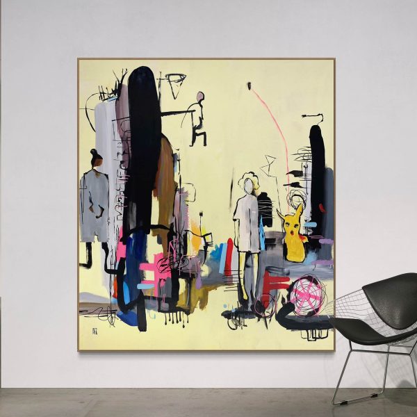 Buy Original Abstract Art Online Direct From PEZ Artist